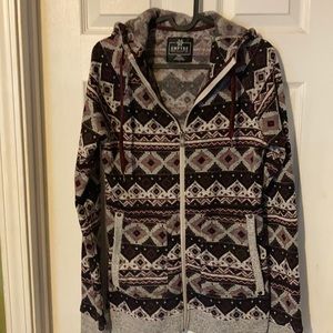 Empyre size small zip up jacket